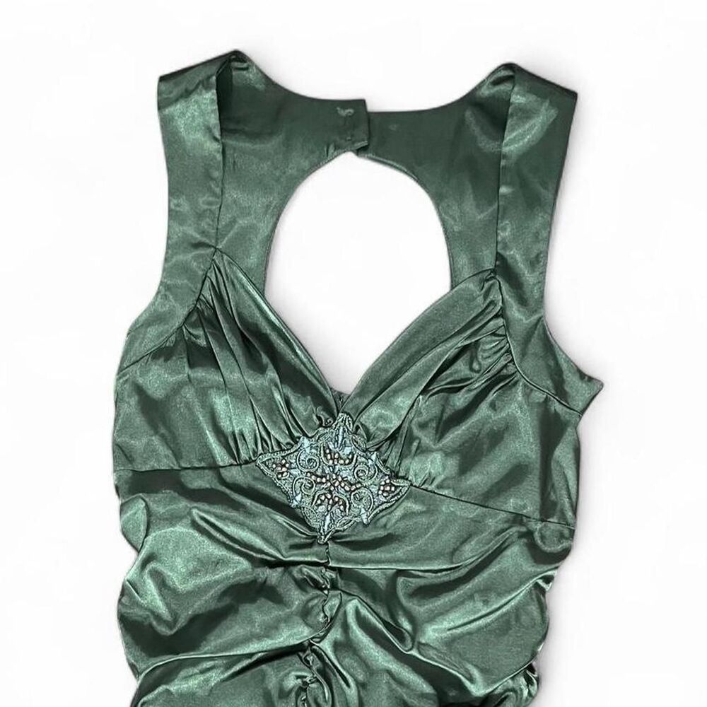 Unbranded Women's Green and Khaki Dress